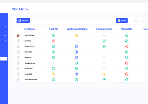 Skills Matrix